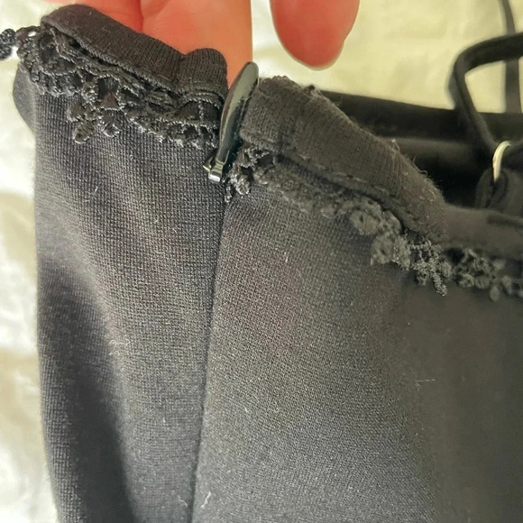 For love & Lemons black Sistine with ribbon mini dress - Picture 12 of 14